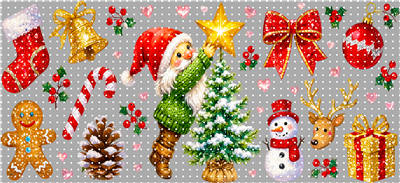 16oz Christmas-S  2155
